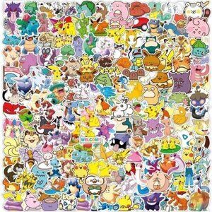 Pack of 200 Vinyl Pokémon Stickers